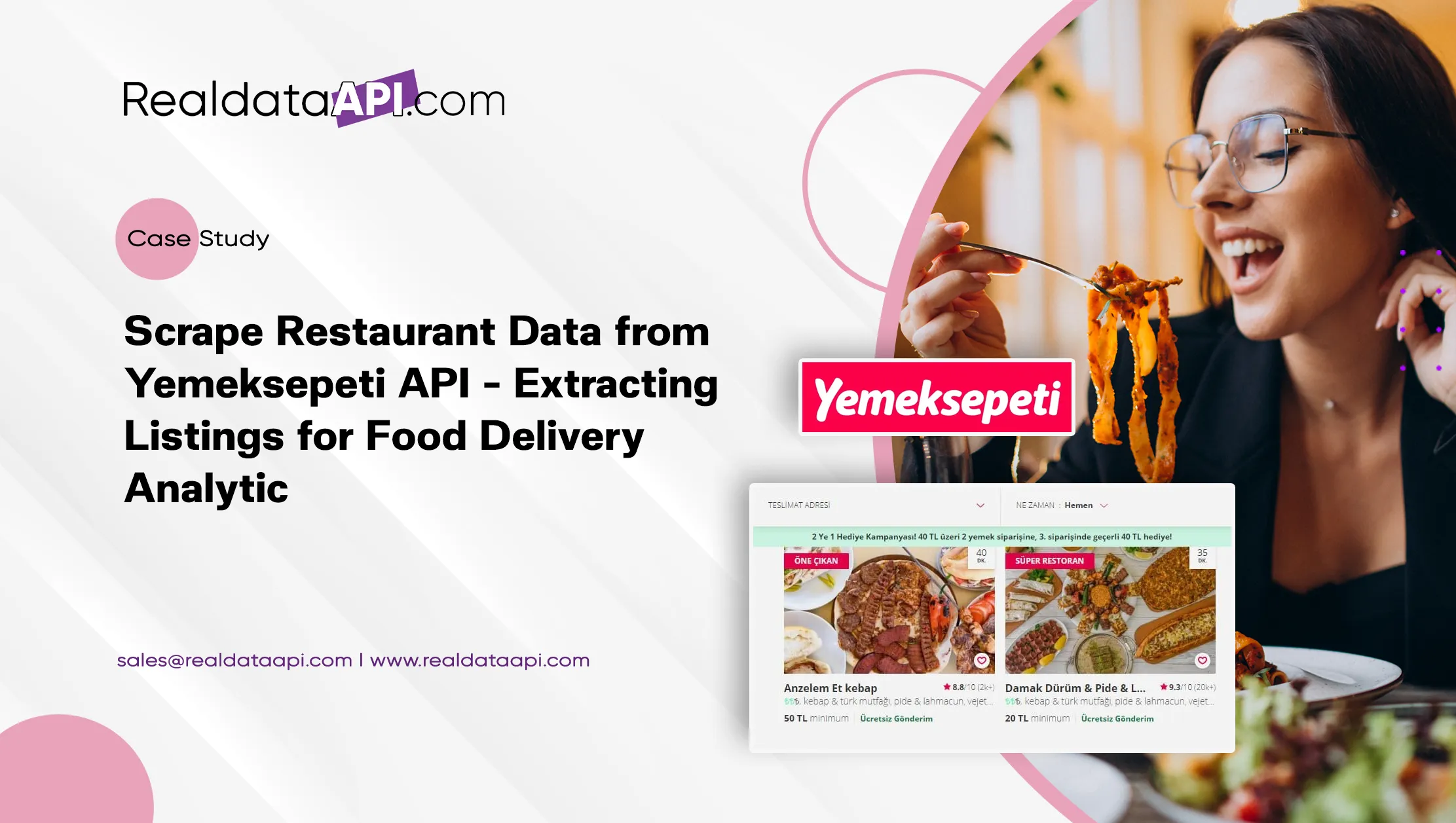 Case Study - Scrape Restaurant Data from Yemeksepeti API - Extracting Listings for Food Delivery Analytic